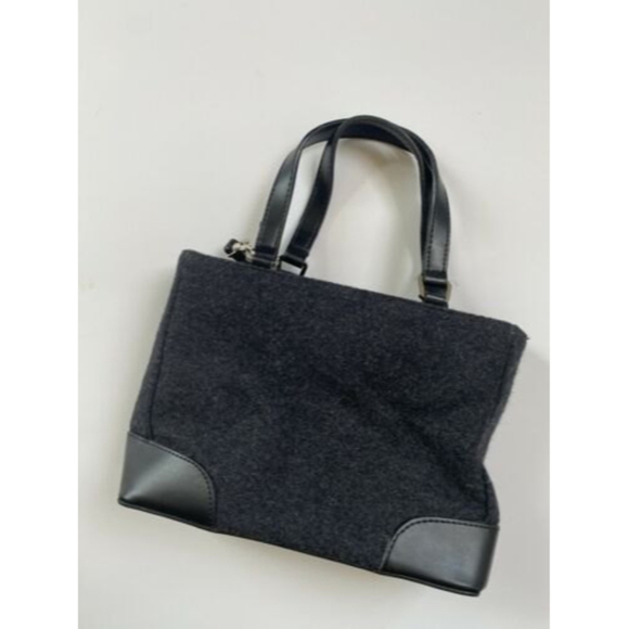 Amanda Smith Gray Charcoal Mini Handbag Crossbody Y2K 90s. - Picture 2 of 6